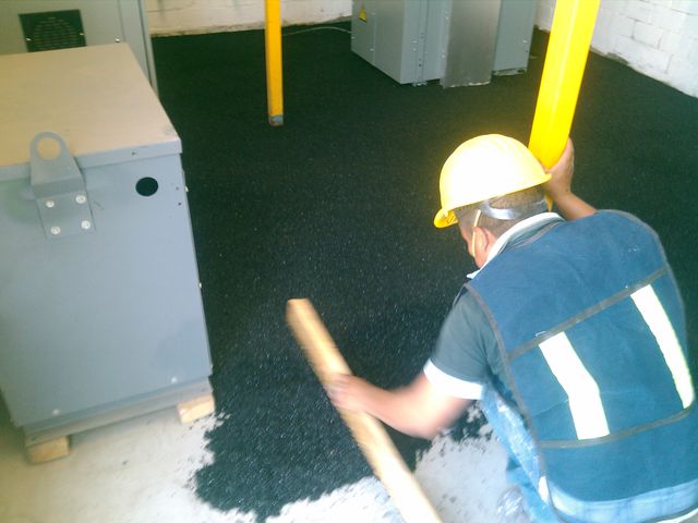 PISO PARA SUBESTACION ELECTRICA